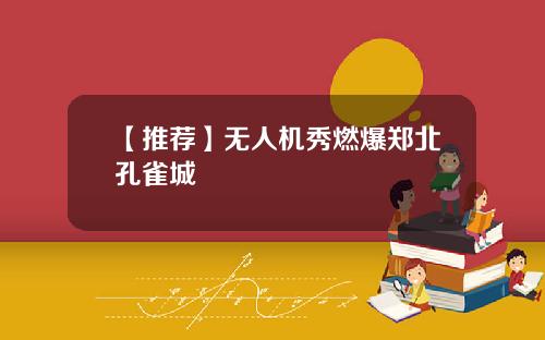 【推荐】无人机秀燃爆郑北孔雀城