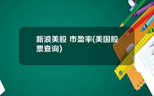 新浪美股 市盈率(美国股票查询)