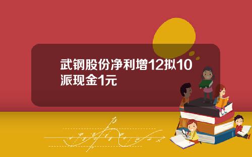 武钢股份净利增12拟10派现金1元
