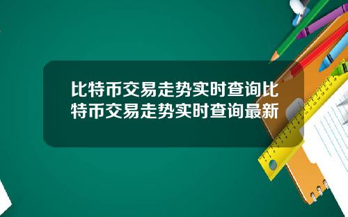 比特币交易走势实时查询比特币交易走势实时查询最新
