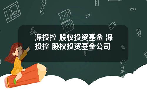 深投控 股权投资基金 深投控 股权投资基金公司