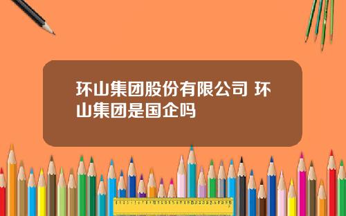 环山集团股份有限公司 环山集团是国企吗