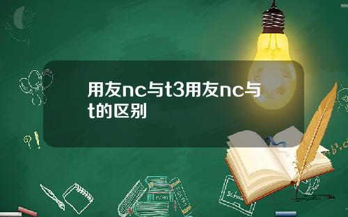 用友nc与t3用友nc与t的区别