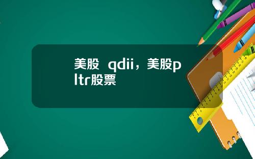 美股  qdii，美股pltr股票