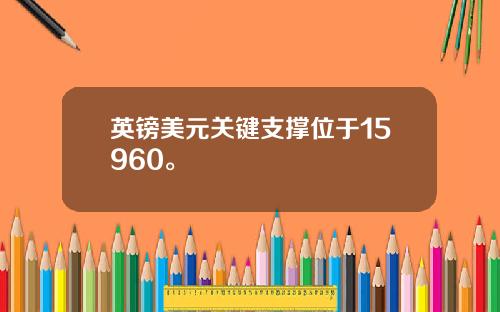英镑美元关键支撑位于15960。
